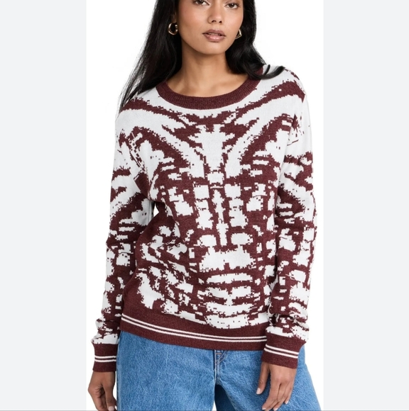 ATELIER FIORELLA RED SWEATER - Picture 2 of 8